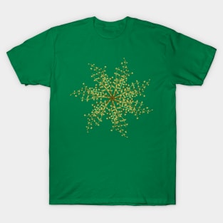 Golden look leaves T-Shirt